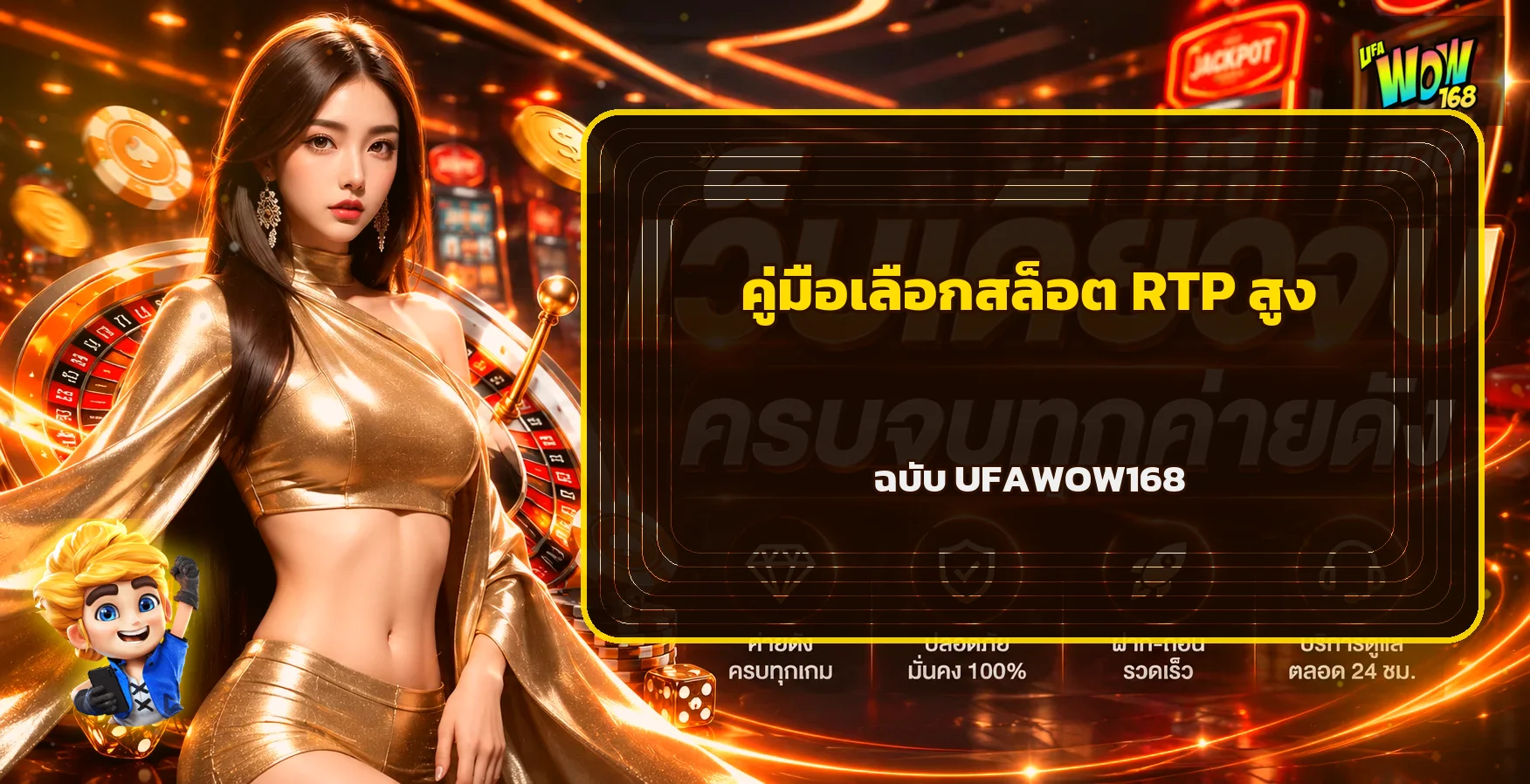 UFAWOW168 คู่มือเลือกสล็อต RTP สูงสำหรับมือใหม่